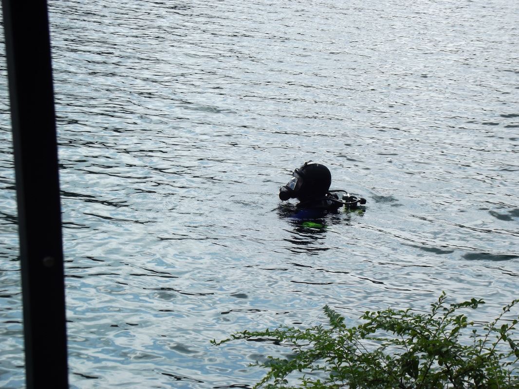 Diver Taking Training 
