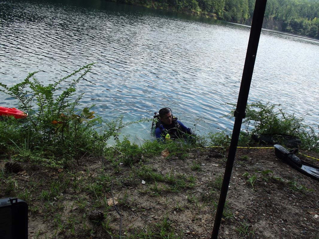 Diver Training at Lake 