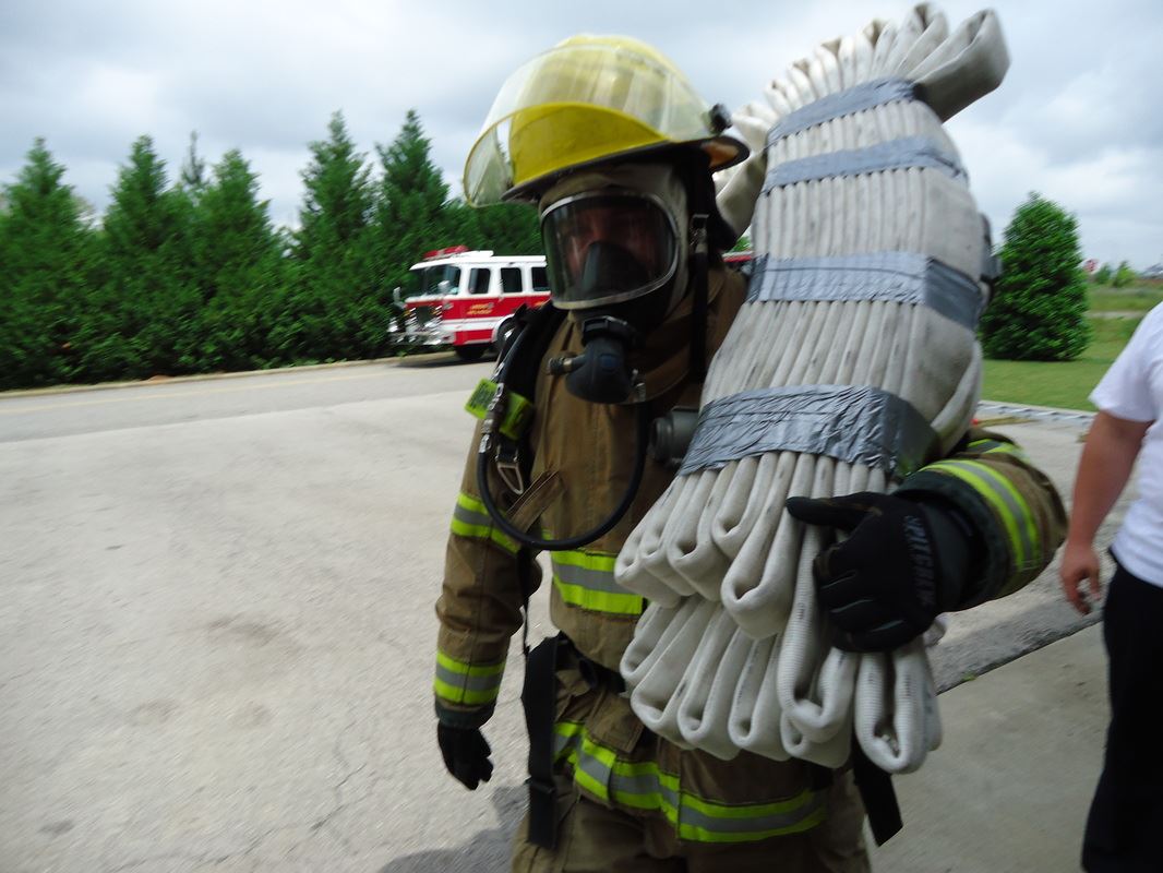 Person Taking the Rope