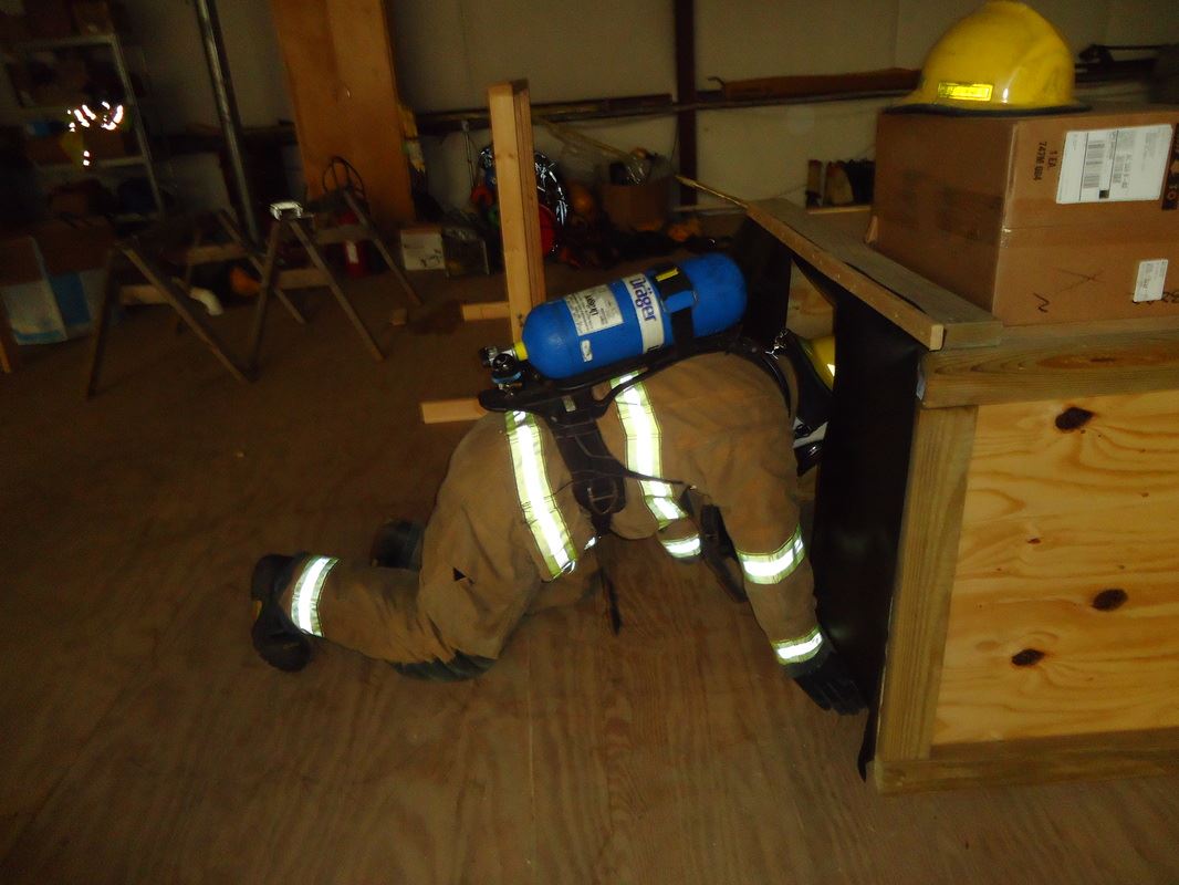 Person Under the Table