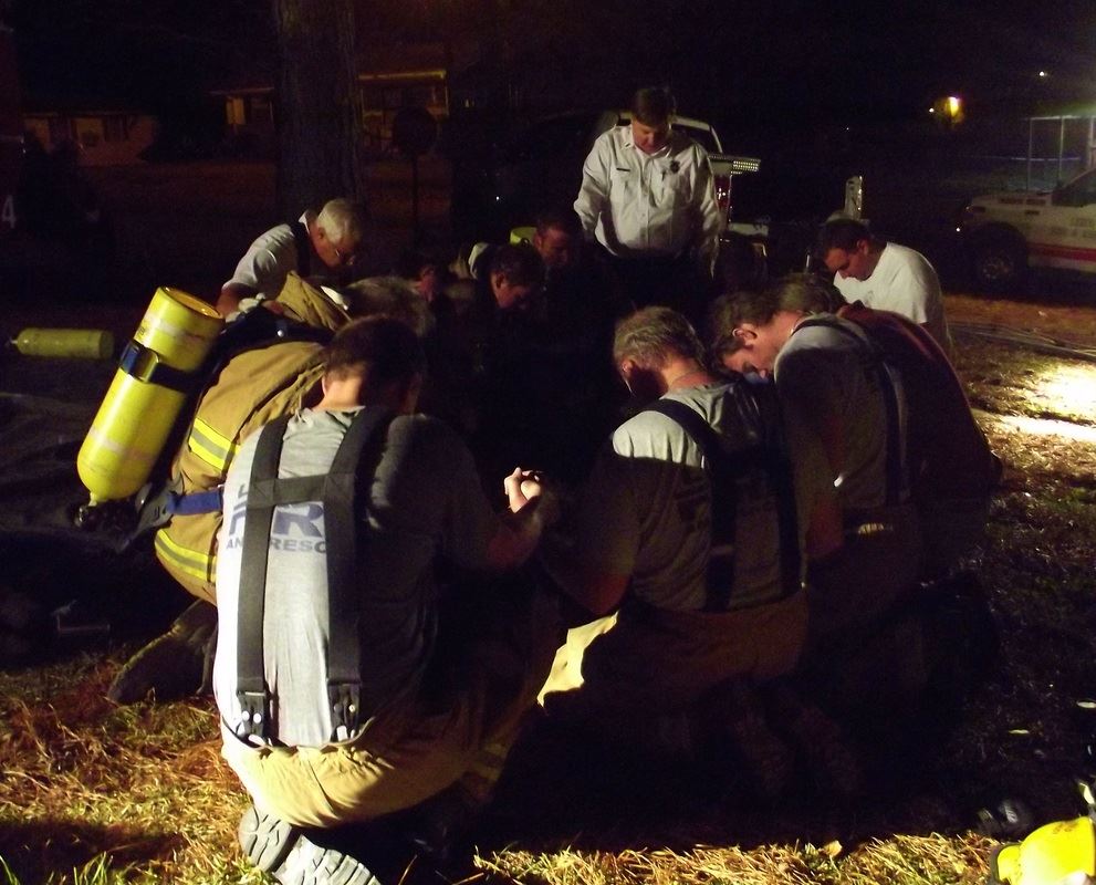 Group of Fire Suppression Team